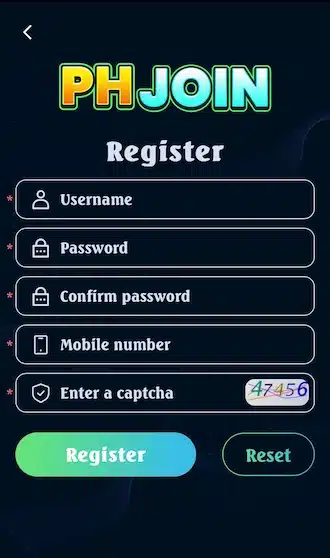 ?Step 2: Complete filling out the account registration information